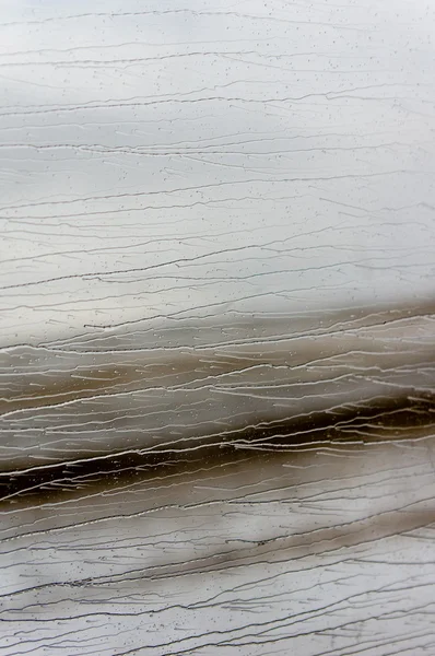 Parlak metal su ile desen dalgaların — Stok fotoğraf