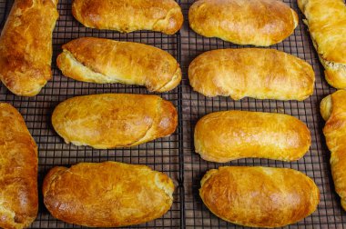 Taze pişmiş tatil ceviz rulo