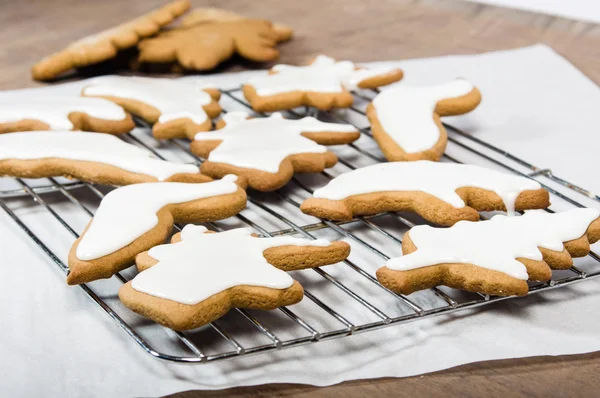 Galletas heladas en formas animales —  Fotos de Stock