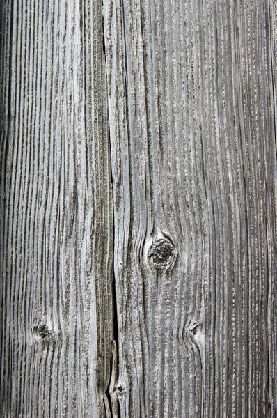 Vertical weathered boards with knots for use as texture — Stock Photo, Image