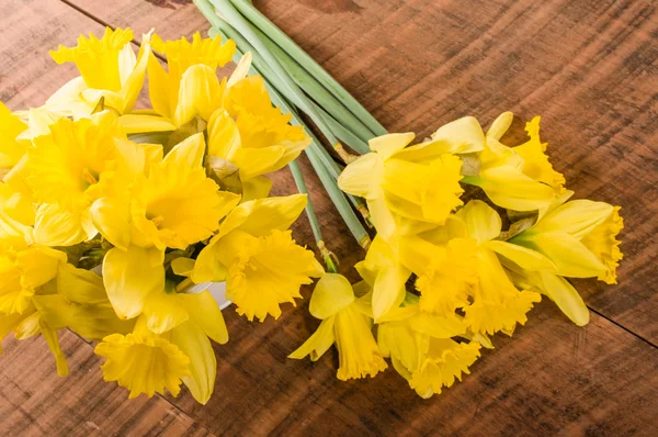 Bouquet of yellow daffodils — Stock Photo, Image