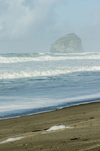 Samanlık kaya oluşumu Pasifik Sahili — Stok fotoğraf