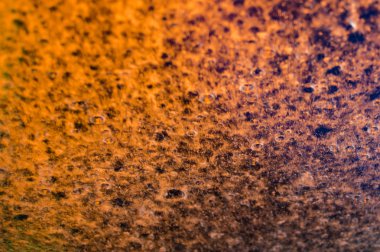 Akan su ve kabarcıklar yansıtan ışık