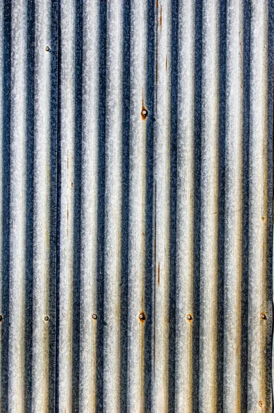 Corrugated metal sheet for background — Stock Photo, Image