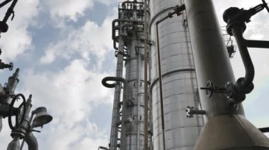 İşlem alanı petrol ve kimya rafineri tesisi