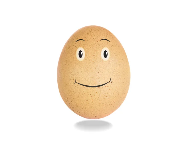 Egg smile — Stock Photo, Image