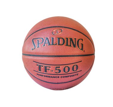 Basketball on white background ,  Editorial use only clipart