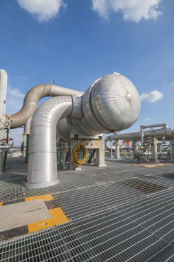 ısı değiştirici olarak rafineri tesisi