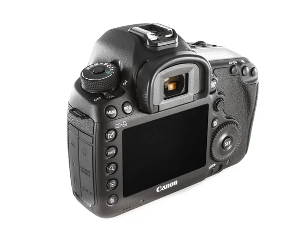 EOS Canon 5d Mark III dijital fotoğraf makinesi yüksek düzey fotoğraf, yazı işleri için kullanmak sadece — Stok fotoğraf