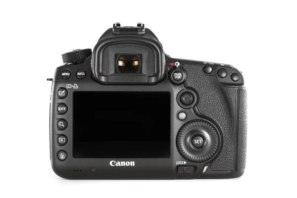 EOS Canon 5D Mark III, Câmera digital para fotografia de alto nível, Apenas para uso editorial — Fotografia de Stock