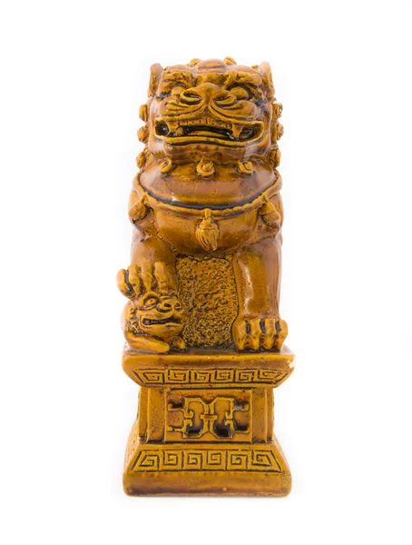 Chinese lion statue — Stock Photo, Image