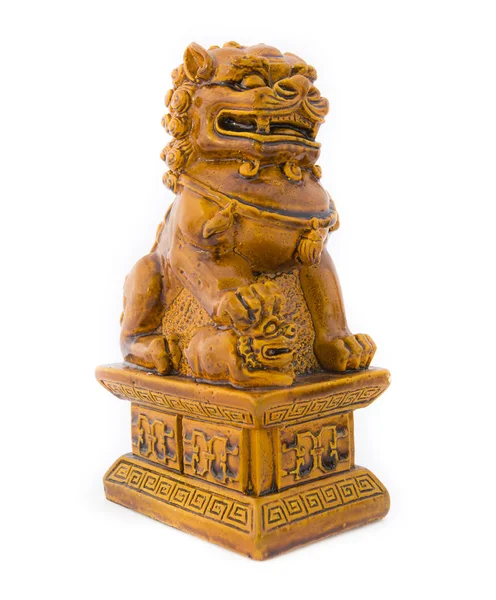 中国のライオン像 — ストック写真