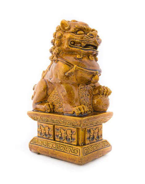 Κινεζική λιοντάρι άγαλμα — Φωτογραφία Αρχείου