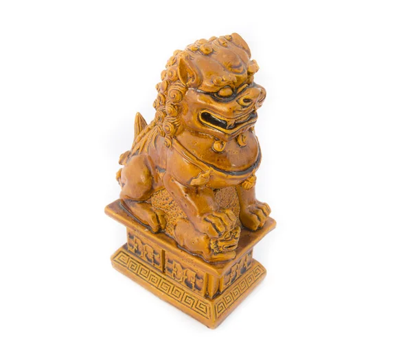 Κινεζική λιοντάρι άγαλμα — Φωτογραφία Αρχείου