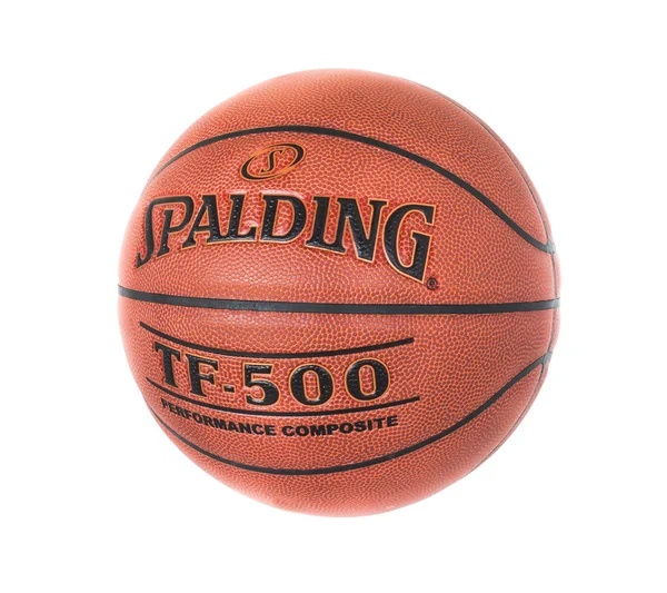 Μπάσκετ Spalding, συντακτική χρήση μόνο — Φωτογραφία Αρχείου