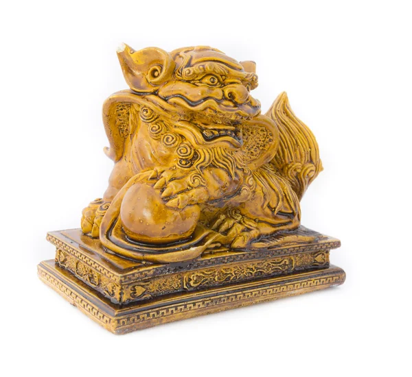 Chinese lion statue — Stock Photo, Image