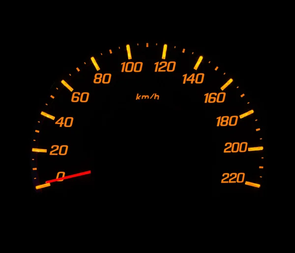 Auto snelheid meter — Stockfoto