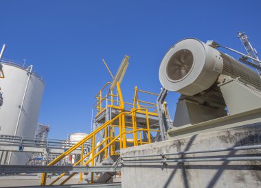 Endüstriyel fabrika işlem alanı