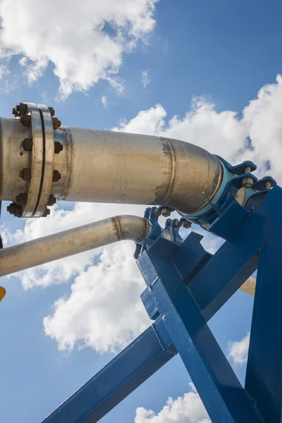 Transfer pipe line in factory — Stock Photo, Image