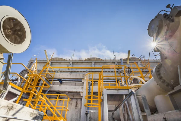 Indutrial factory process area — Stock Photo, Image