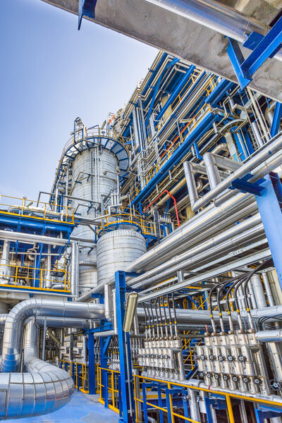 Indutrial factory process area