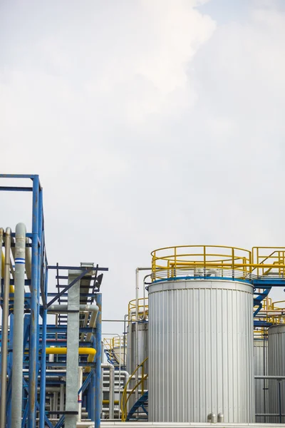 Chemical thank with hot insulation — Stock Photo, Image