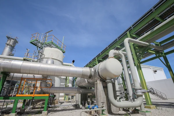 Petroleum plant on day time — Stock Photo, Image