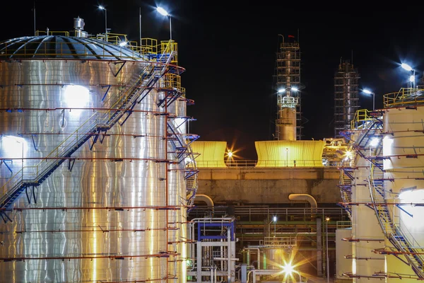 Petróleo planta industrial — Fotografia de Stock