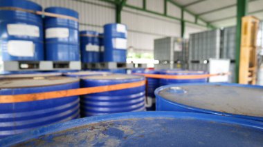 A chemical tank storage area separated from general zones ensures safety, organization, and compliance in industrial plants, emphasizing secure chemical management and risk prevention.