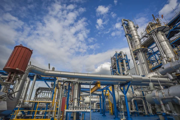 Process area of refinery plant — Stock Photo, Image