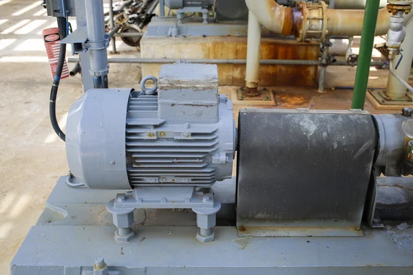 Induction motor with Centrifugal pumps