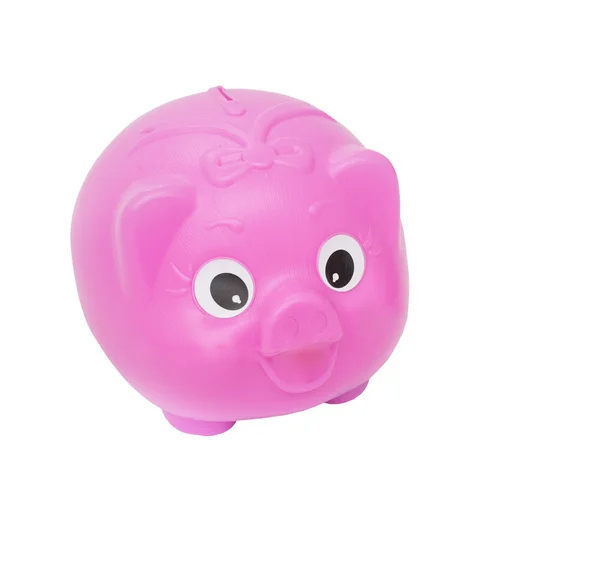 Banco Piggy rosa — Fotografia de Stock