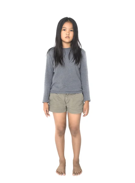 Asian teen standing alone — Stock Photo, Image