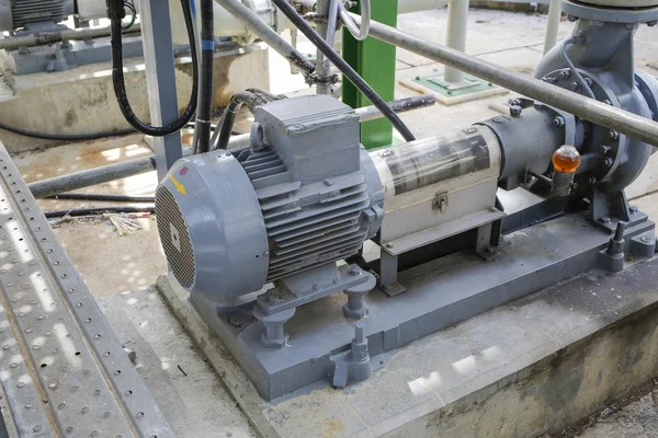 Motor de inducción con bombas centrífugas Imagen de archivo