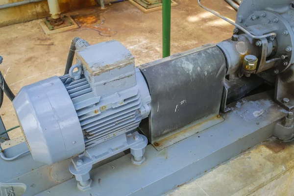 Motor de inducción con bombas centrífugas Fotos de stock libres de derechos