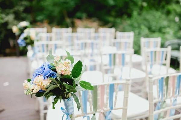 Flores da cerimônia de casamento — Fotografia de Stock