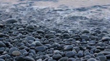 Kaikoura Sahili, Yeni Zelanda 'da çakıl taşı..