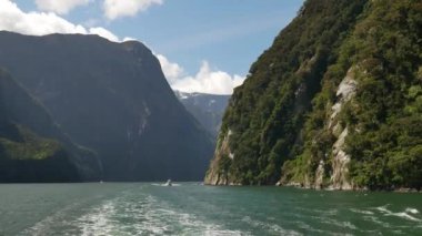 Gemi sabah Milford Sound 'dan yola çıkıyor..