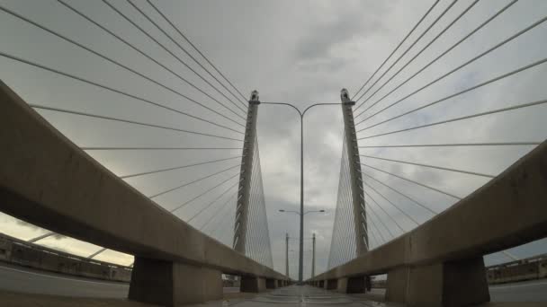Georgetown Penang Malezya Şubat 2018 Penang Köprü Sultanı Abdul Halim — Stok video
