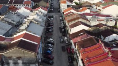 Georgetown Çin mahallesinin çatısı farklı dizaynlı.