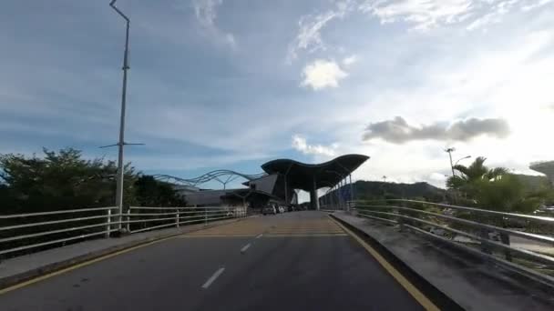 Luchthaven Bayan Lepas depaarture hall. — Stockvideo