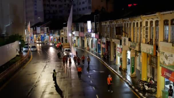 Desfile de Chingay. — Vídeo de stock