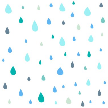 Şirin damla vektör seamless modeli