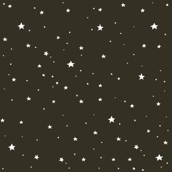 Céu Noturno Estrelas Fundo Ilustração Vetorial Vetor De Stock
