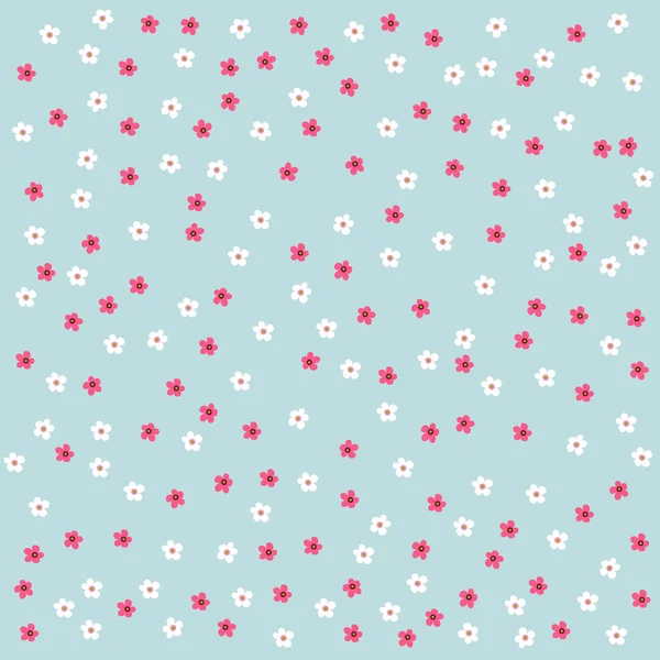 Motif floral sans couture, papier peint — Image vectorielle