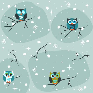 Kış kusursuz desen