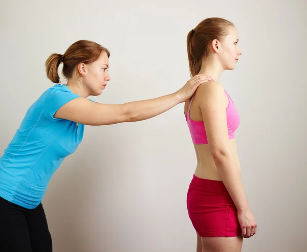 Osteopathy treatment — Stock Photo, Image