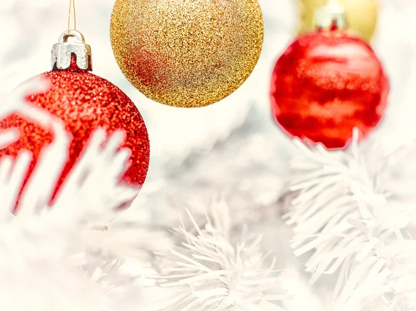 Christmas Ornament och träd — Stockfoto