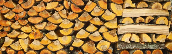 Firewood stack — Stock Photo, Image