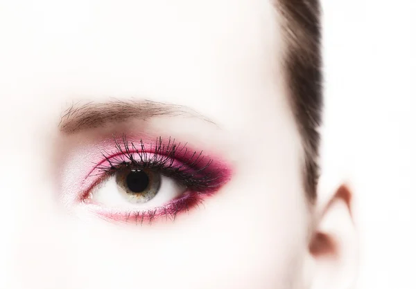 Make-up oog — Stockfoto